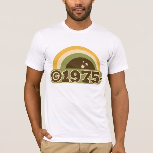 T-shirt Copyright 1975 (Devant)