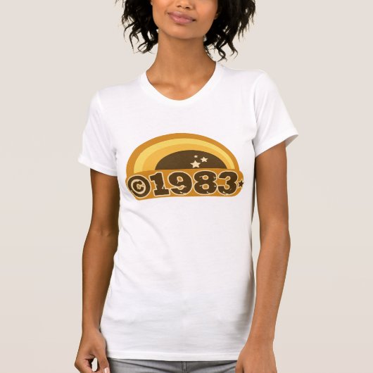 T-shirt Copyright 1983 (Devant)
