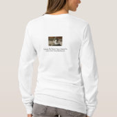 T-shirt Copyright heureux de chat de Valentine de Graceys (Dos)