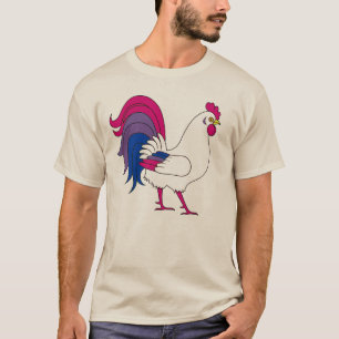 T-shirt Coq bisexuel