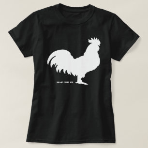 T-shirt Coq de blanc de BBB