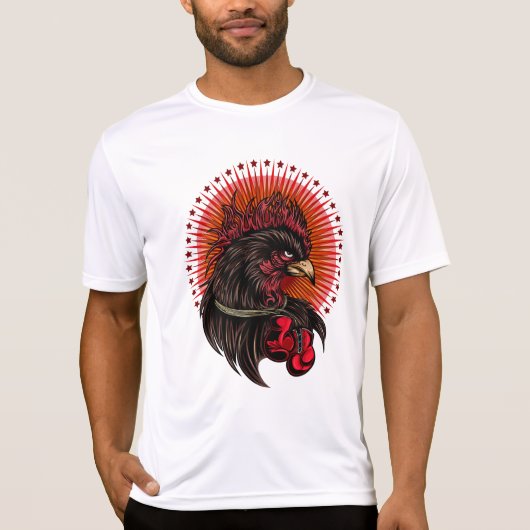 T-shirt Coq de boîte (Devant)