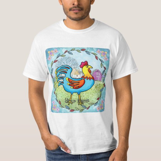 T-shirt Coq de ferme (Devant)