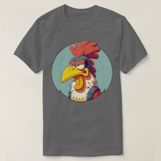 T-shirt coq dur (Design devant)