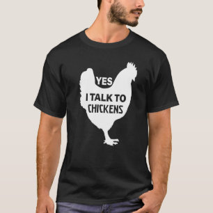 T-shirt Coq Hen Oeufs Poulets Poulet Coop Stall Farm Ch