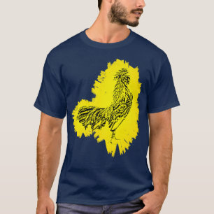 T-shirt Coq Motif Fermier de poulets Animaux de ferme colo