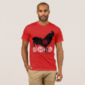 T-shirt Coq personnalisé Nouvel An chinois 2017 Chemise 3 (Devant entier)