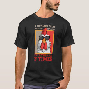 T-shirt Coq Poulet Agricole Agricole Volaille