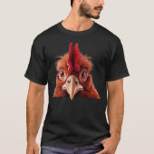 T-shirt Coq qui regarde (Devant)