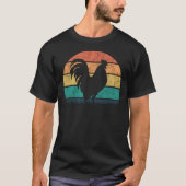 T-shirt Coq Rétro (Devant)