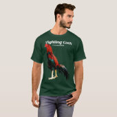T-shirt Coq Thaïlandais (Devant entier)