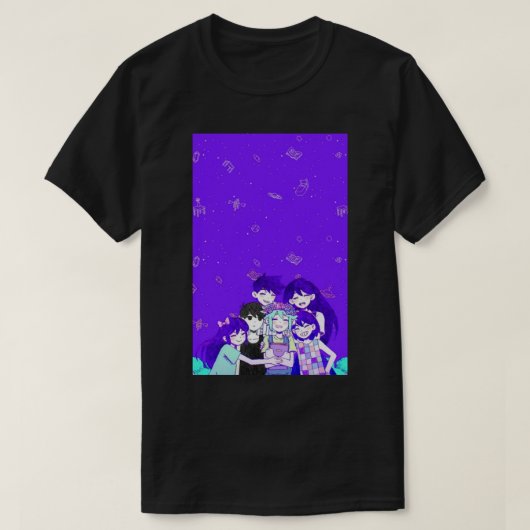 T-shirt Coque iphone Omori et amis.png (Design devant)
