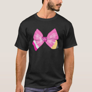 T-shirt Coquette Bow Enseignant Lifes Pour Les Femmes Reto