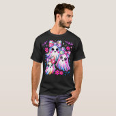 T-shirt Coquette goûts avec fleurs (Devant entier)