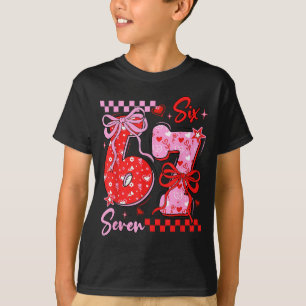 T-shirt Coquette Rétro Prépa Noeud 6 7 Six Sept Amour Vale