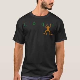 T-shirt Coqui Frog Porto Rico Design