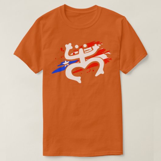 T-shirt Coqui Porto Rico Taino (Design devant)