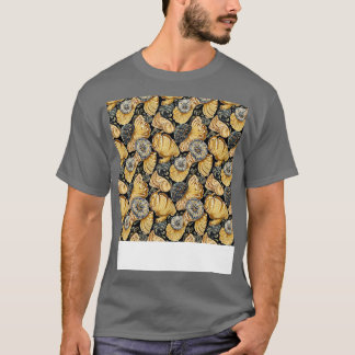T-shirt Coquillage de mer Motif sans mer Coquille de plage
