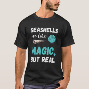 T-shirt Coquillage magique Coquille de coquillage de coqui