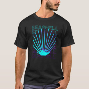 T-shirt Coquillage Rétro