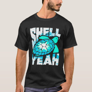 T-shirt Coquille Oui Tortue de mer