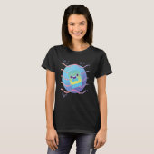 T-shirt Coquille rétro (Devant entier)