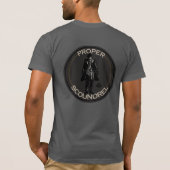 T-shirt Coquin convenable recto verso (Dos)