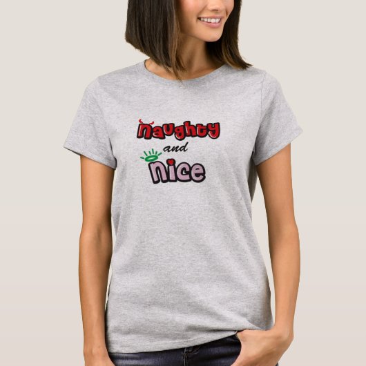 T-shirt coquin et joli (Devant)