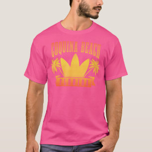 T-shirt Coquina Beach Floride Fl Surf Sunset Surfer