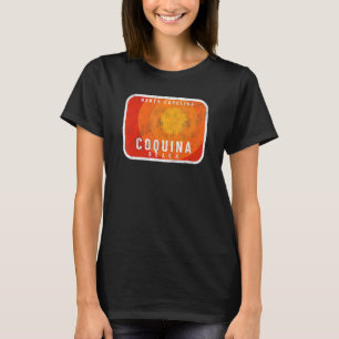 T-shirt Coquina Beach NC Vacances d'été Hot Sunshi
