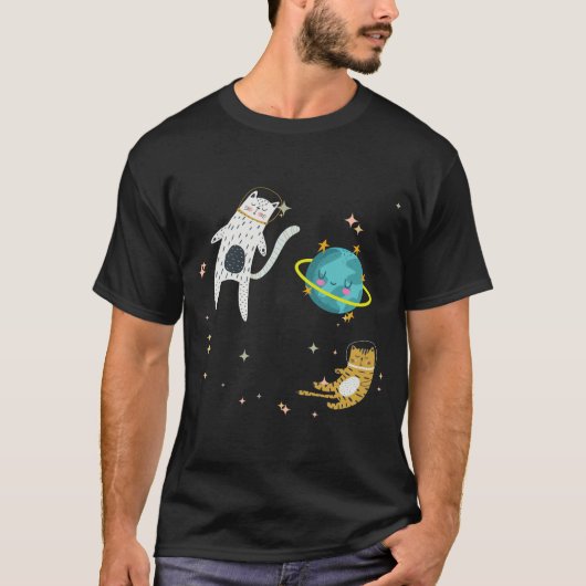 T-shirt Coquine spatiale (Devant)