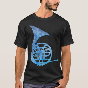 T-shirt Cor de harmonie bleu électrique