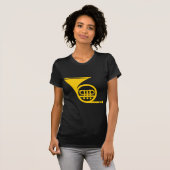 T-shirt Cor d'harmonie - Ambre (Devant entier)