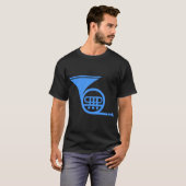 T-shirt Cor d'harmonie - Bébé Bleu (Devant entier)