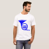 T-shirt Cor d'harmonie - Bleu (Devant entier)