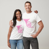 T-shirt Cor d'harmonie - Rose (Unisexe)