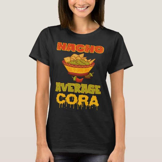 T-shirt Cora pas moyenne (Devant)
