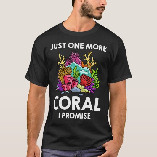 T-shirt Coral Frag Gift Aquarium Fish Tank Aquarist (Devant)