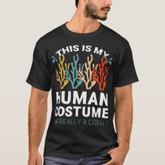 T-shirt Coral Reef Scuba Diver Conservation Biologist Huma