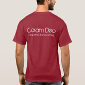 T-shirt Coram Deo (Dos)