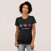 T-shirt Coraux de Zoa - obscurité (Devant entier)