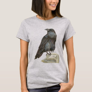 T-shirt Corbeau