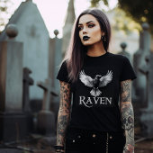 T-shirt Corbeau