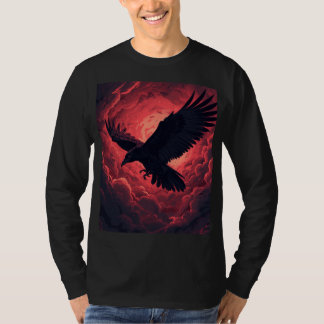 T-shirt Corbeau