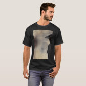 T-shirt Corbeau Abstrait (Devant entier)