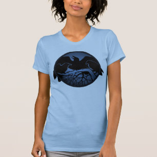 T-shirt Corbeau Débardeur Raven Art Ladies Shirt