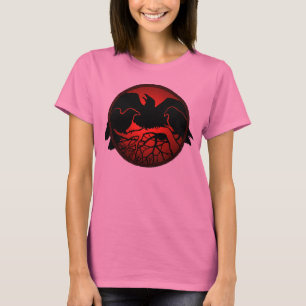 T-shirt Corbeau Débardeur Raven Art Ladies Shirt