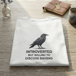 T-shirt Corbeau gothique onyx mystique