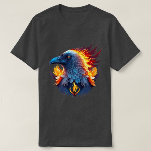 T-shirt Corbeau indigène 06 (Design devant)