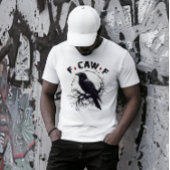 T-shirt Corbeau Méchant Drôle